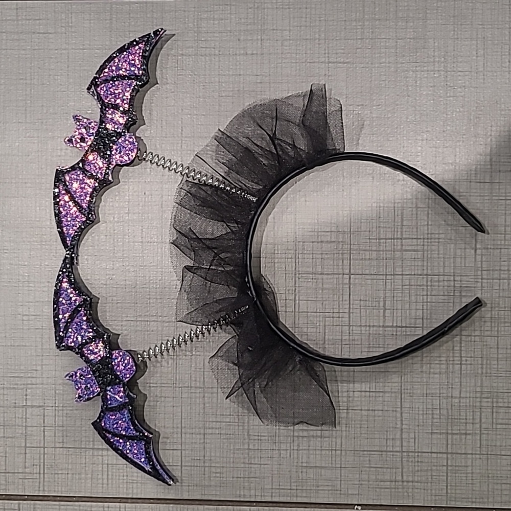 Claire's Bat Headband NWOT